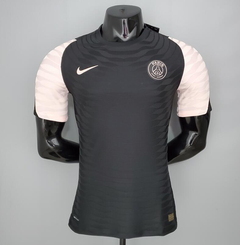 2021/22 PSG Black Training Shirt Player Version